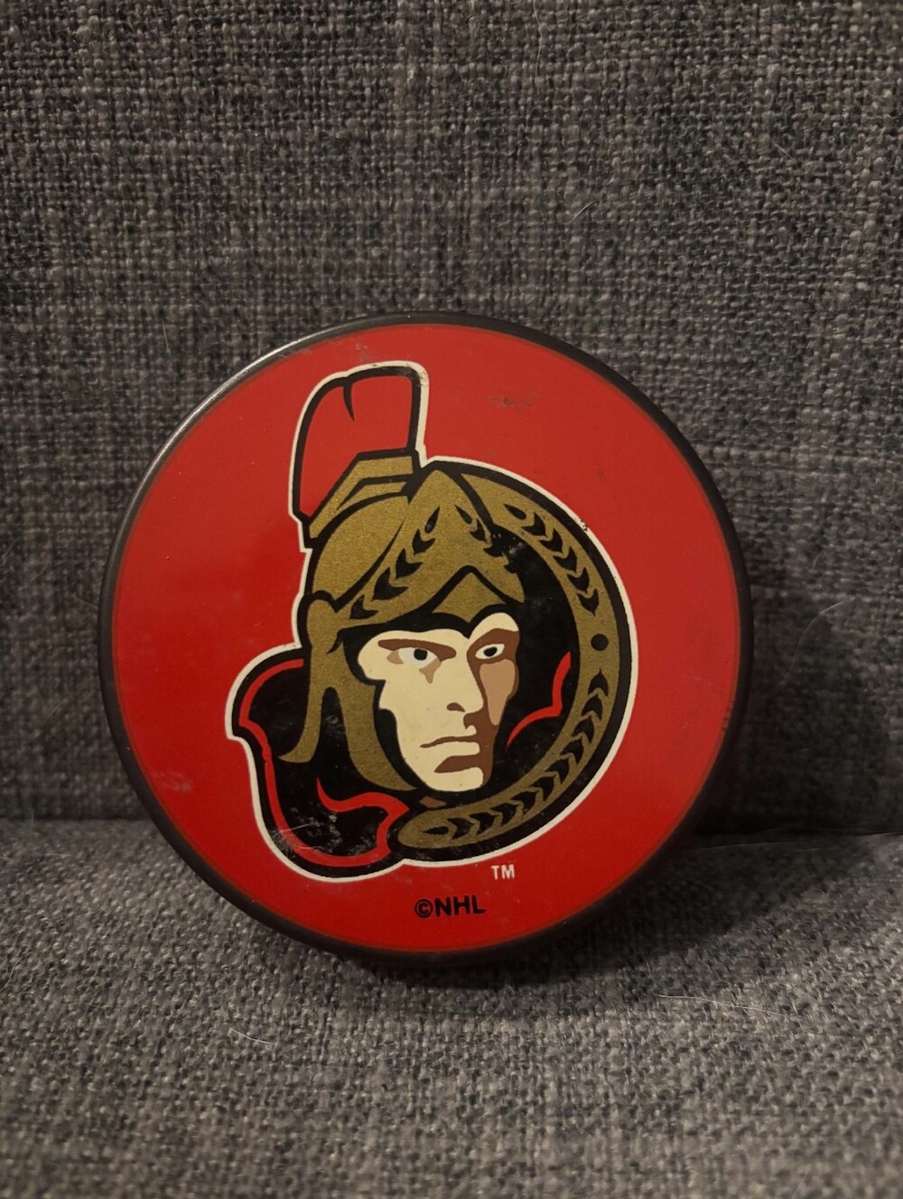 Vintage - New Ottawa Senators NHL Official Hockey Game Puck